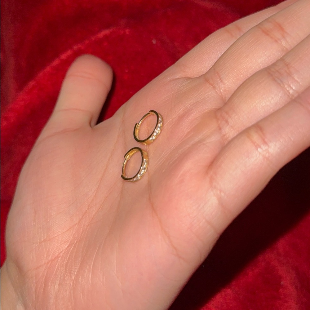 14k Solid Gold earrings
